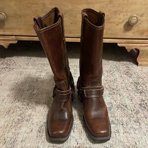 Frye Harness Boots